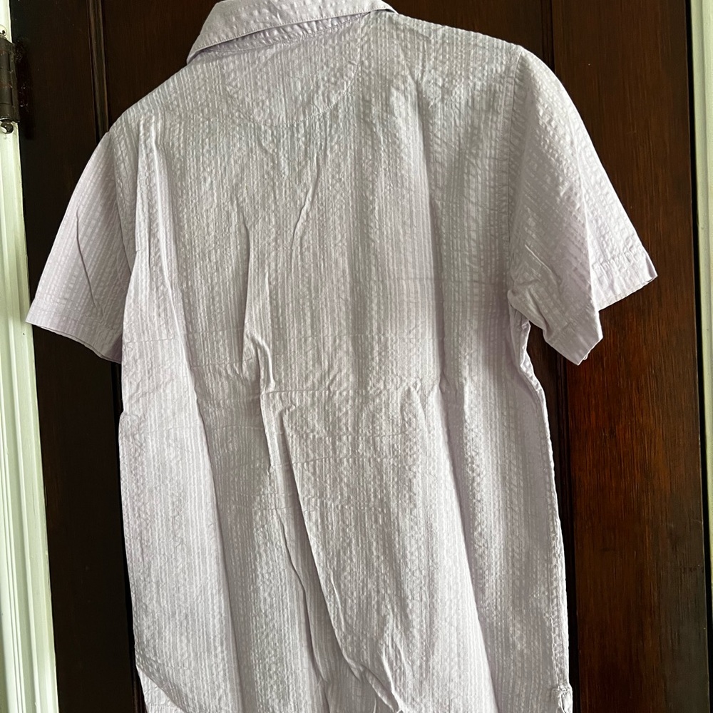 Bonobos Light Gray Textured Button-Up - image 3